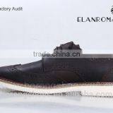 New Style Leather Casual Shoe for Men From Guangzhou Manufacturer Business Casual Shoe thumbnail-4