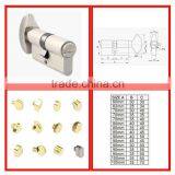 High Quality Anti-drill Brass lock cylinder with Competitive Price