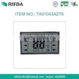 Remote control monochrome lcd display module