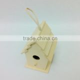 small wooden decorative house craft wooden gift wholesale paulownia