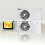 EVI Air to water heat pump for low temp -25 degree