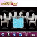 Dining Room Furniture Dining Table and 4 Metal Legs PU Chair thumbnail-5