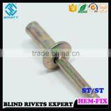 HIGH QUALITY HOT SELLING FACTORY STRUCTURAL HEM TYPE RIVETS FOR AUTOMOBILE thumbnail-6