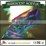 Hot Sale Beautiful Iridescent Acrylic Sheet Fluorescent /iridescent Film Quality Choice thumbnail-6