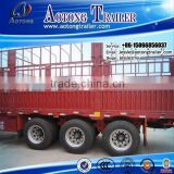 aotong brand 50ton store house bar type cargo semi trailers for sale
