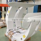 360 degree rotating paper roll clamp