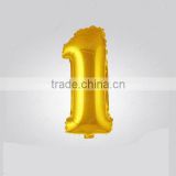 16 inches Foil number balloon,alphabet Balloons