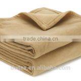 Super Soft 220GSM 120*160CM Customaize Plain Fleece Baby Blanket thumbnail-1