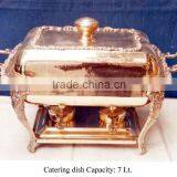 Copper Chafing Dish, Catering Dish, Restaurant Supplies thumbnail-1