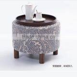 Anji First Touch Living Storage Ottoman With Tray Table Coffe Table AM-5645A Quality Choice thumbnail-1