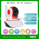 Plug And Play1080x720P Pan Tilt Infrared Wireless IP Camera Support TF Card Storage