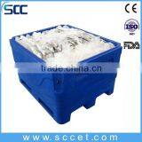 Rotational Molding Plastic Fish Insulation Box, Fish Container for Cold Storage thumbnail-2