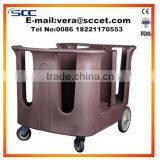 Adjustable Dish Caddies Tray Cart Dish Caddy Maximum Plate Diam. 12-1/4" thumbnail-4