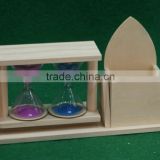 Handmade antique Wood Sand Timer,wooden hourglass