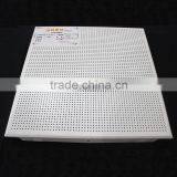 Class A2 Fireproof Aluminum Ceiling Open Frame Ceiling Perforated Clip In Ceiling