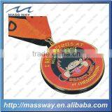 Hot Sale Custom Enamel Old Color Custom 3D Metal Medal Ribbon thumbnail-5