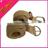 Fashion Rural Style Eco-friendly Hemp Braided Rope Belts For Men thumbnail-1