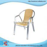 Classic Aluminum Rattan Table and Chair thumbnail-1