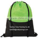 Backpack Style and Polyester Material Drawstring Bag