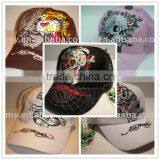 Embroidery 100% Cotton Mesh Caps