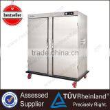 China Kitchen Equipment Wholesale 2 Door Trolley Food Warmer Cart thumbnail-1