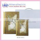 H&B Promotion Golden A4 Digital Photo Album