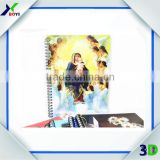 Custom 3D Lenticular Notebook/Lenticular Cover Notebook