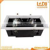 Aluminum Lamp Body Material and Led Light Source Square Recessed Spot Lights Replace Metal Halogen Lamp thumbnail-5