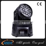 Sales Promotion 18*3w RGB Mini Moving Head Light Led Stage Lighting Australia For Party thumbnail-1