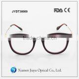 Thick Frame Glasses Handmade Acetate Oval Glasses thumbnail-3
