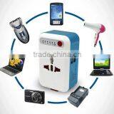 New Intelligent Timing Charging Function Multifunctional Adapter Plugs Global Universal Charging Electrical Plug Socket With USB thumbnail-1