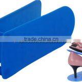 Convenient Adjustable Storage High-heeled Shoes Rack Plastic Shoe Rack thumbnail-2