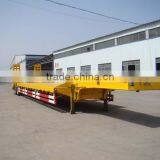 2015 China Manufacture 3 Axle Heavy Duty Carbon Steel Excavator Transport Low Bed Truck Trailer for Sale thumbnail-3