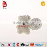 Plush Teddy Bear Keychain Wear Bow Tie China Manufacture thumbnail-1