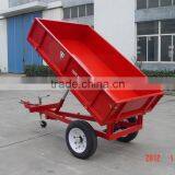 China CE Cheap Hydraulic Mini Compact Semi Camper Small Farm Tractor Trailer thumbnail-5