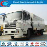 China Manufacturer Supply in Low Price of Road Sweeper Truck for Sale 10cbm Street Sweeping Truck thumbnail-2