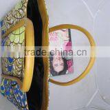 2016 New Products African Waxed Fabric Handbags for Ladies thumbnail-5