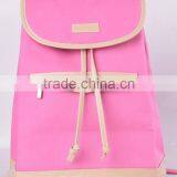 2016 Best Sales New Arrival Factory Made Canvas Backpack Brand New Design Daily Use Canvas Backpacks Laptop Day Backpack