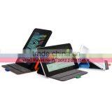 Universal Leather Pouch Sleeve for Samsung Galaxy Tab 3 Lite With Tri Fold Stand thumbnail-1