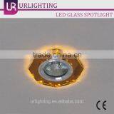 Octagonal Glass LED Downlioght With Various Kinds of Color for Decoration Ceiling Light