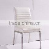 2016 Popular Design Black Color PU High Rebound Sponge +iron Leather Office Chair Four Legs China Supplier Foshan thumbnail-2