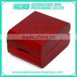 Red Small Square Wooden Box,Small Size Jewelry Packaging Box thumbnail-2