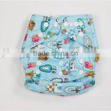 Animal Printed Baby Pocket Cloth Diaper Nappies thumbnail-4