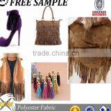 Fashion Fabric Tassel Fringe for Dresses Fringe Trim Suede Fabric thumbnail-3