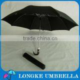 Soild 2 Fold Automatic Umbrella, Black 2 Fold Umbrella thumbnail-1