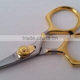 New Design Finger Rest Loops Razor Scissors 4" Super Sharp Pointed Blades thumbnail-1