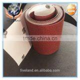 China manufacturer garnet sandpaper rolls for polishing metal and wood