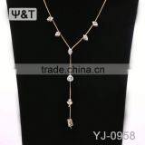 Jewelry Set White Leaf Diy Dream Catcher Pendant Key Chain Necklace