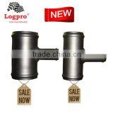 T-Shape Aluminum Hose Pipe, Alloy Pipe Hose, Mat Black, Length:100mm+38mm,Bore: 25mm,OD:35mm-76mm thumbnail-1