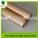 Smooth Surface Varnished Wood Broom Stick Mops Handle China Factory Wholesales With Cheap Price thumbnail-4